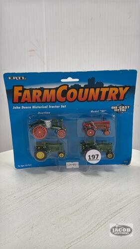 JOHN DEERE HISTORICAL TRACTOR SET
