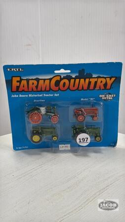 JOHN DEERE HISTORICAL TRACTOR SET