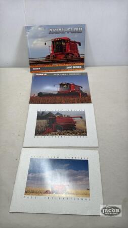 ASSORTED LOT OF CASE COMBINE BROCHURES