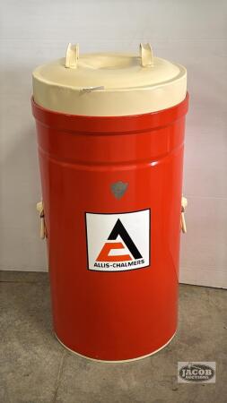 ALLIS CHALMERS DECAL MILK CAN