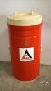 ALLIS CHALMERS DECAL MILK CAN