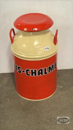 CUSTOM ALLIS-CHALMERS MILK CAN