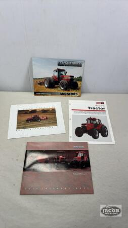 ASSORTED LOT OF CASE TRACTOR BROCHURES