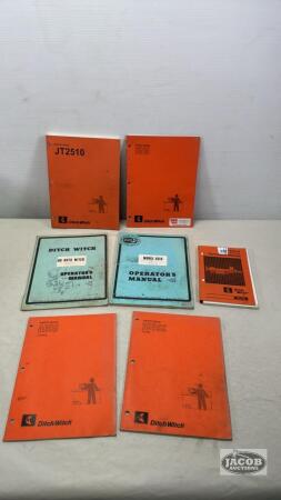 DITCH WICH OPERATORS & PARTS MANUALS