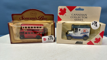 Knechtel Vintage Van & Double Decker Bus