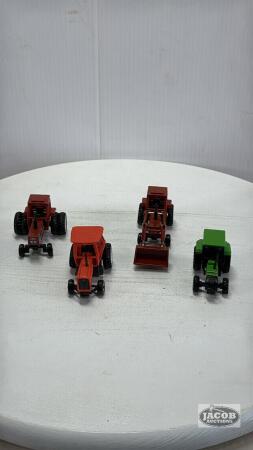(2) HESSON, (1) ALLIS-CHALMERS & (1) DEUTZ ALLIS TRACTORS