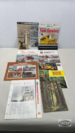 7 PCS INTERNATIONAL SALES BROCHURES