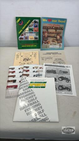 ASSORTED LOT OF TOY BROCHURES