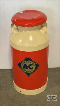 CUSTOM ALLIS-CHALMERS MILK CAN