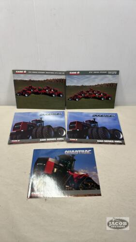 (5) CASE STEIGER/QUAD TRAC BROCHURES