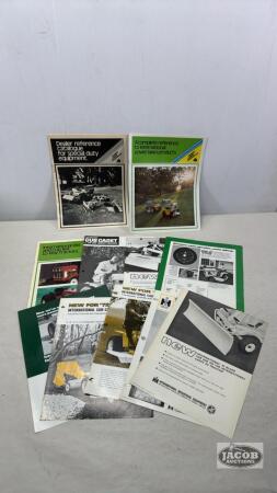 INTERNATIONAL CUB CADET LAWN TRACTOR BROCHURES