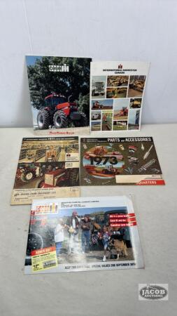 CASE INTERNATIONAL SALE BROCHURES & PART CATALOGUES