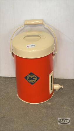 CUSOTM ALLIS-CHALMERS CREAM CAN WITH SPOUT