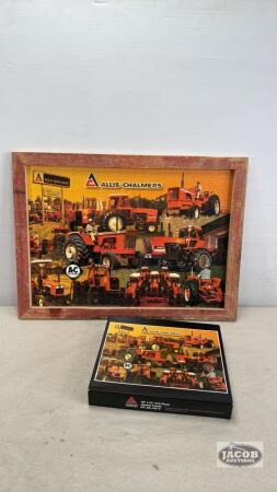 ALLIS-CHALMERS FRAMED PUZZLE