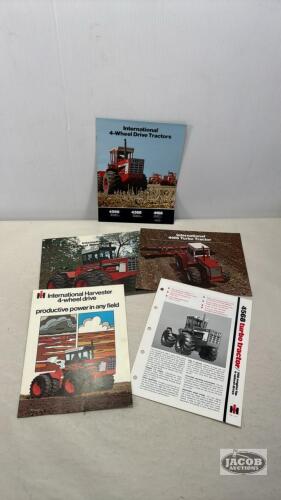 (5) INTERNATIONAL TRACTOR BROCHURES