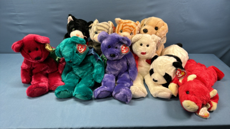10 Large Ty Stuffies