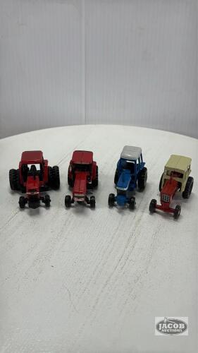 (4) 1/64 ERTL TRACTORS