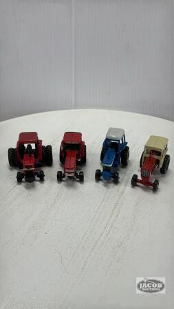 (4) 1/64 ERTL TRACTORS