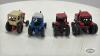 (4) 1/64 ERTL TRACTORS - 4