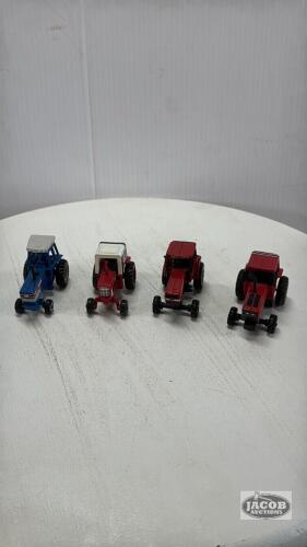 (4) 1/64 ERTL TRACTORS
