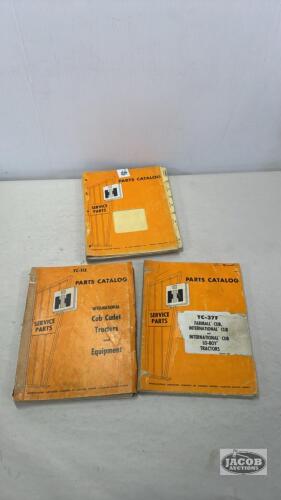(3) INTERNATIONAL PARTS CATALOGUES