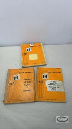 (3) INTERNATIONAL PARTS CATALOGUES