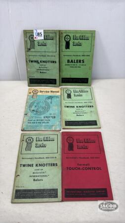 6-INTERNATIONAL BLUE RIBBON SERVICE MANS HANDBOOKS