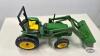 JOHN DEERE 6400 TRACTOR WITH 640 LOADER - 7