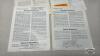 CUB LOW BOY TRACTOR BROCHURES & INFORMATION SHEETS - 5
