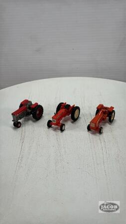 (2) ALLIS CHALMERS &(1) MASSEY FERGUSON 1100 TRACTOR