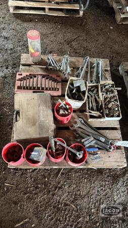 Quantity of Misc. Sockets and Wrenches and Allen Keys