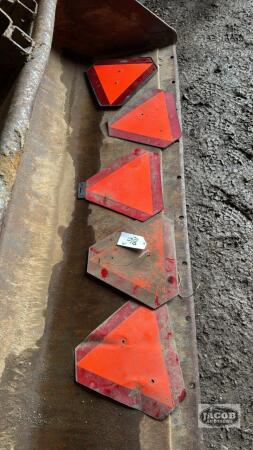 (5) Slow Moving Vehicle Signs