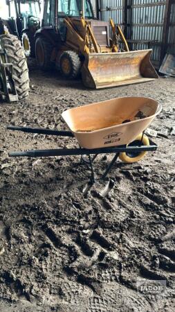 Erie Pro Metal Wheel Barrow