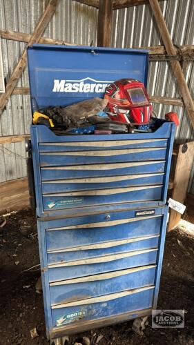 2 Piece Mastercraft Tool Chest With Contents