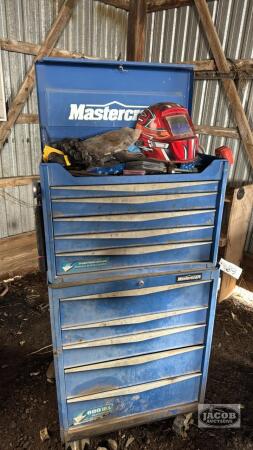 2 Piece Mastercraft Tool Chest With Contents
