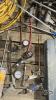 Air Tool Lot With Air Hose and Attatchments - 4