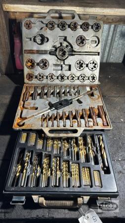 Mastercraft Drill Bits and Tap and Die Set