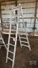 Aluminum Adjustable Step Ladder