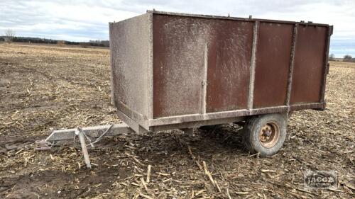 Single Axle Hydraulic Dump Trailer