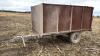 Single Axle Hydraulic Dump Trailer