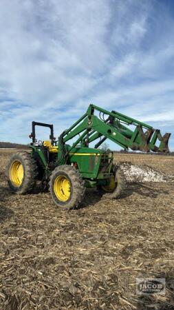 John Deere 7210 MFWD Tractor with Loader