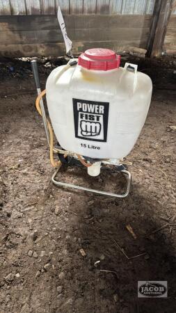 Power Fist Backpack Sprayer