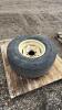 (1) USED 12.5X15 SL IMPLEMENT TIRE ON 6 BOLT HUB