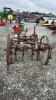 ANTIQUE STEEL WHEEL ROW CROP CULTIVATOR - 5