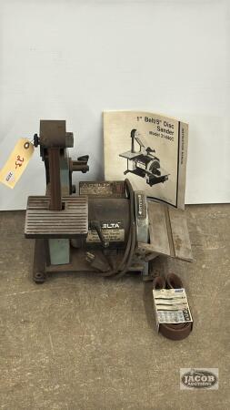 DELTA 1IN/ 5IN DISC BELT SANDER