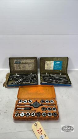(3) SMALL TAP AND DIE SETS