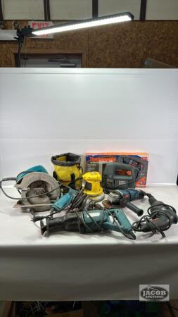 CORDED POWER TOOL LOT
