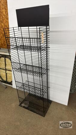 METAL WIRE DISPLAY RACK