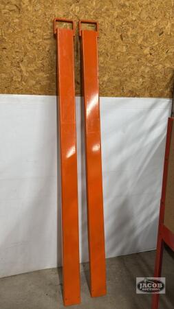 7FT PAIR OF FORK EXTENSIONS
