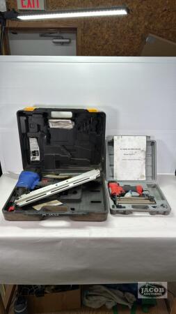 2 PNEUMATIC NAILERS